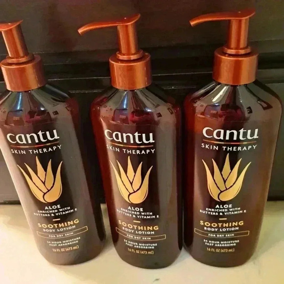 Cantu Other - 3 Pack Cantu Skin Therapy Aloe Vitamin E SOOTHING BODY LOTION Dry Skin 16oz.